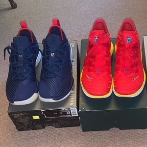 LeBron 14 Low and Lebron 16 Low